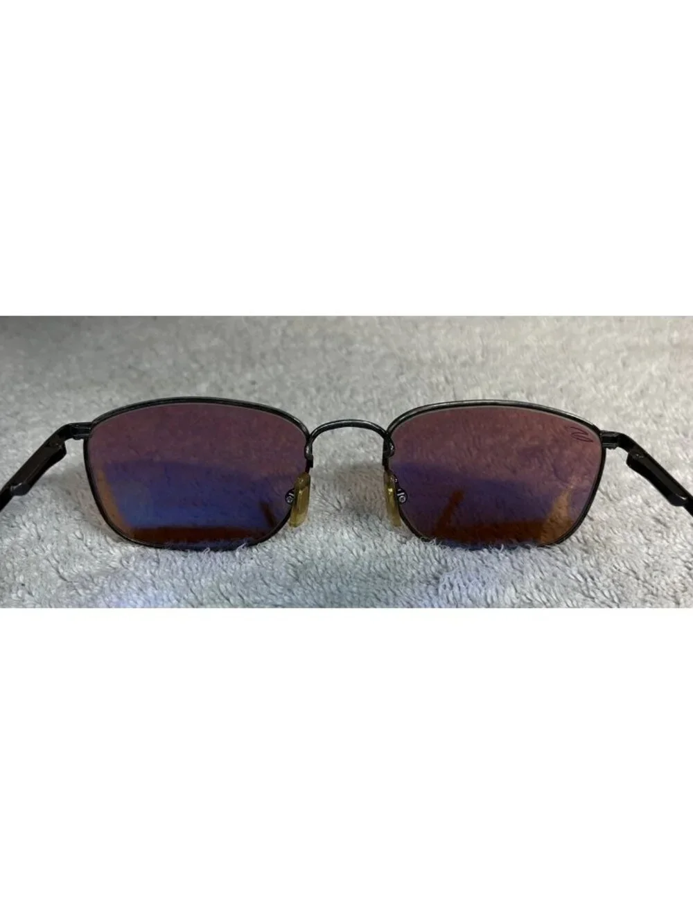 Vintage Serengeti Mariner Antique Rose Metal 5581 Sunglasses Rose Red Lenses